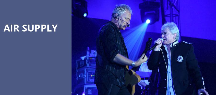 Air Supply, Paramount Hudson Valley Theater, New York