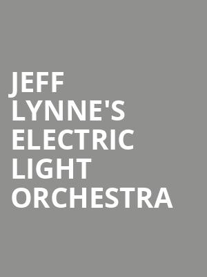 Jeff Lynnes Electric Light Orchestra, Madison Square Garden, New York