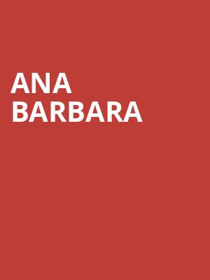 Ana Barbara, United Palace Theater, New York