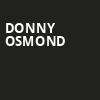 Donny Osmond, Beacon Theater, New York