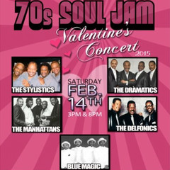 70 39 s soul jam the stylistics the dramatics the beacon theater new york city seating chart