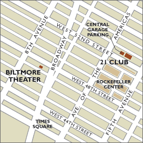 Friedman Theater Map