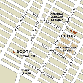 Booth Theater Map