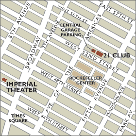 Imperial Theater Map