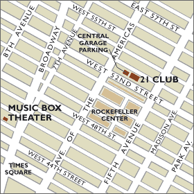 Music Box Theater Map