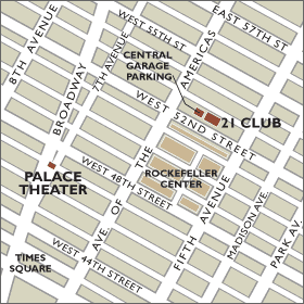 Palace Theater Map