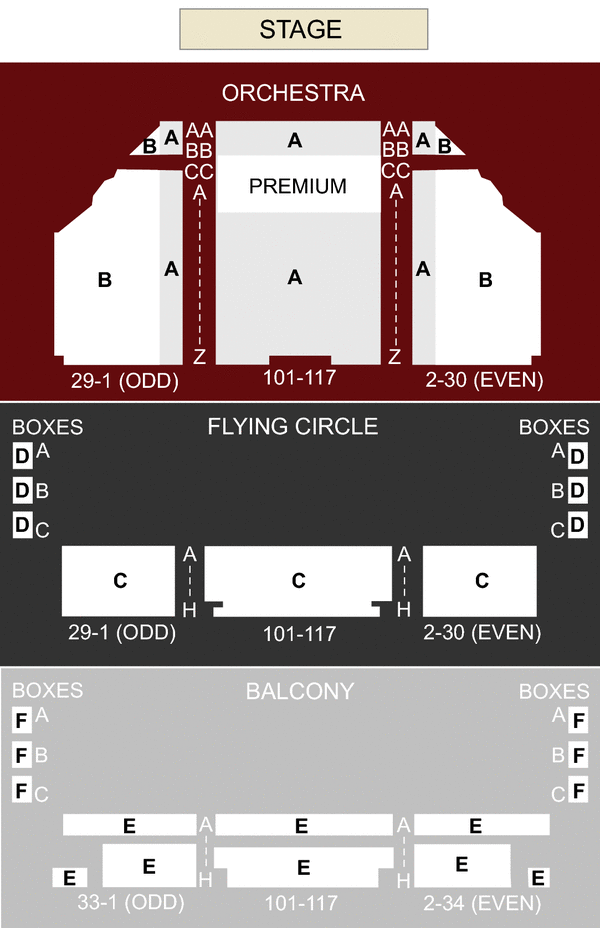 Foxwoods Seating Chart Mgm Grand