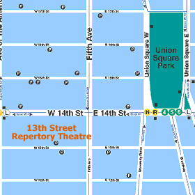 13th Street Repertory Theater Map