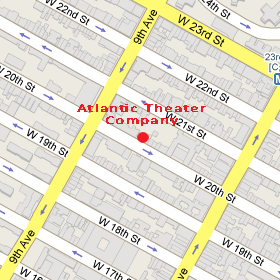 Atlantic Theater Company Map