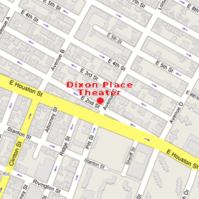 Dixon Place Theater Map