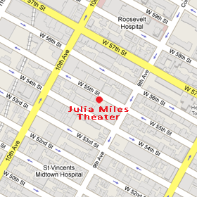 Julia Miles Theater Map