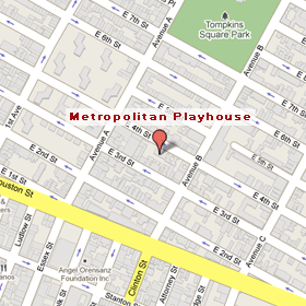 Metropolitan Playhouse Theater Map