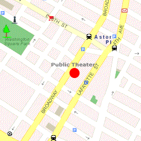Public Theater (Delacorte Theater) Map