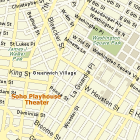 Soho Playhouse Theater Map
