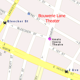 Bouwerie Lane Theater Map