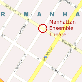 Manhattan Ensemble Theater Map