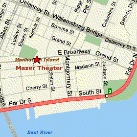 Mazer Theater Map