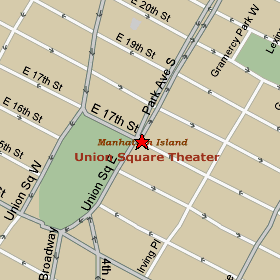 Union Square Theater Map