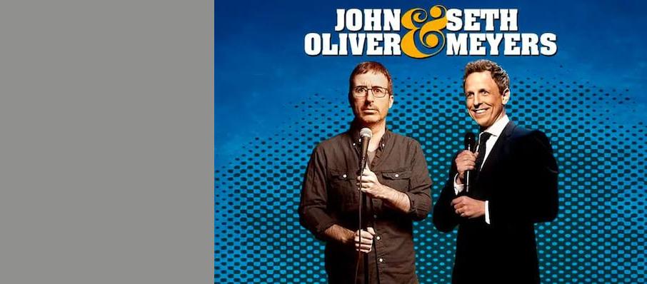 John Oliver and Seth Meyers, Beacon Theater, New York