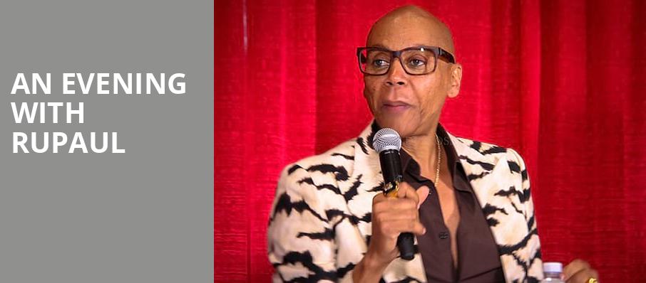An Evening with RuPaul, Town Hall Theater, New York