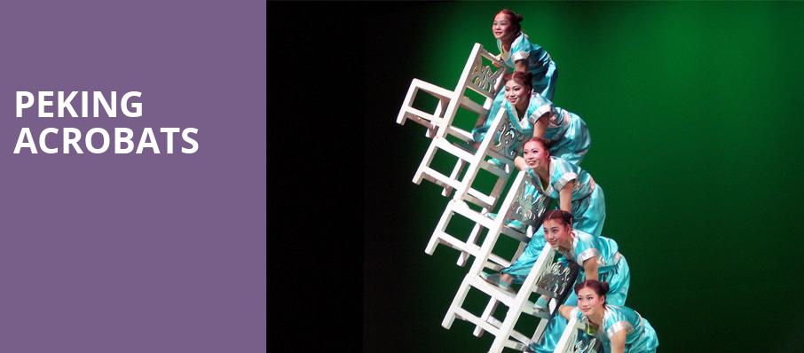 Peking Acrobats, Bergen Performing Arts Center, New York