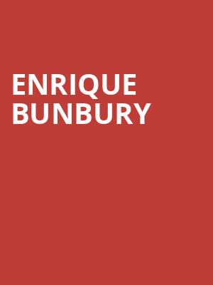 Enrique Bunbury Poster