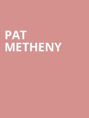 Pat Metheny, Beacon Theater, New York