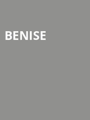 Benise, Bergen Performing Arts Center, New York
