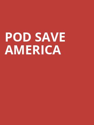Pod Save America, Beacon Theater, New York