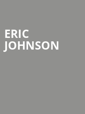 Eric Johnson, Sony Hall, New York