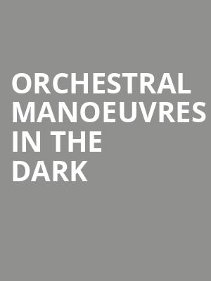Orchestral Manoeuvres In The Dark, Terminal 5, New York