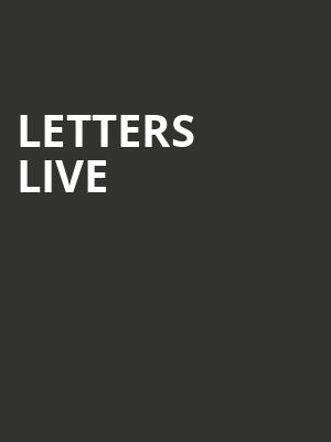 Letters Live Poster