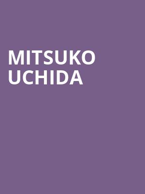 Mitsuko Uchida Poster