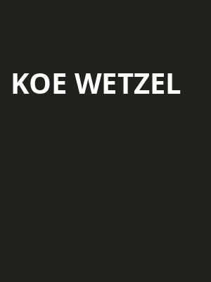 Koe Wetzel, Terminal 5, New York