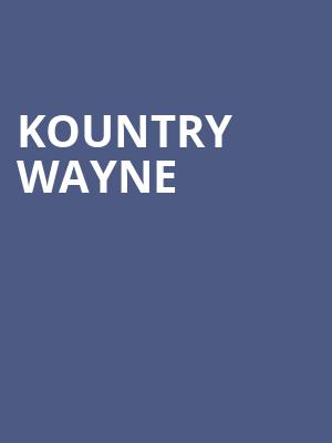 Kountry Wayne, Beacon Theater, New York