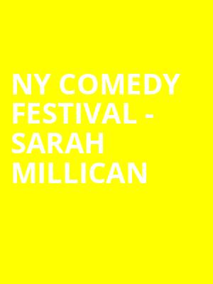 NY Comedy Festival - Sarah Millican Poster