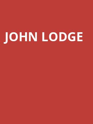 John Lodge, Tarrytown Music Hall, New York