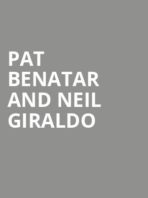 Pat Benatar and Neil Giraldo Poster