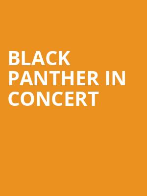 Black Panther in Concert Poster
