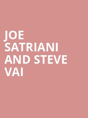 Joe Satriani and Steve Vai Poster