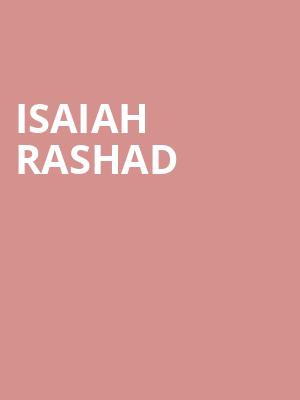 Isaiah Rashad Poster