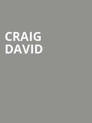 Craig David Poster