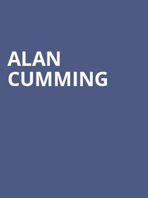Alan Cumming, Tarrytown Music Hall, New York