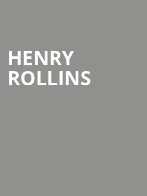 Henry Rollins, Jeanne Rimsky Theater, New York