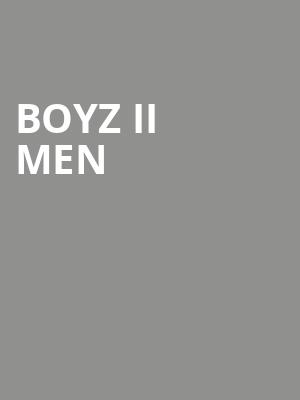 Boyz II Men, Bergen Performing Arts Center, New York