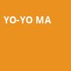 Yo Yo Ma, David Geffen Hall at Lincoln Center, New York