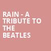 Rain A Tribute to the Beatles, Hackensack Meridian Health Theatre, New York