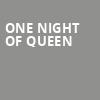 One Night of Queen, Bergen Performing Arts Center, New York