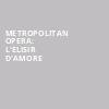 Metropolitan Opera LElisir dAmore, Metropolitan Opera House, New York