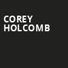 Corey Holcomb, Town Hall Theater, New York